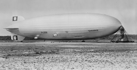 LZ Hindenburg in den 30er Jahren